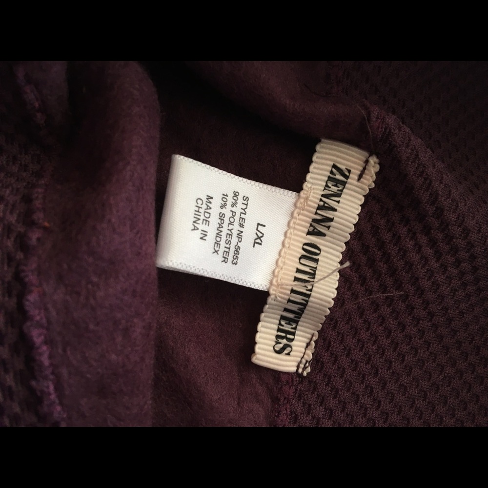 Tummy control fleece lined leggings NWOT - Picture 8 of 8